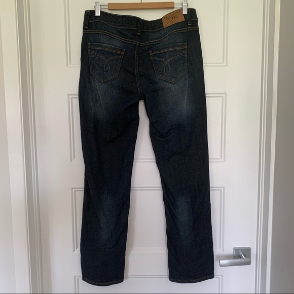 Esprit - Tube Slim Blue/Black Dark Wash Skinny Jeans - Size 32 - Picture 3 of 15